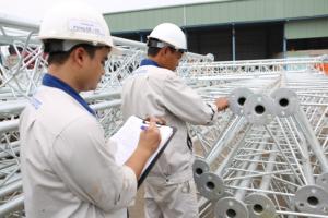 Tour de Communication avec antenne, 4 jambe en acier, Gsm Lte, 10 m, 20 m, 30m, 40 m, 45m, 50m, 60m, pour réseau cellulaire - Product Image 2