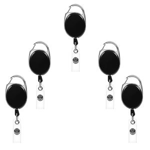 Mousqueton Durable Rétractable Badge Bobine Avec Clip Arrière Porte-clés ID Carte <span class=keywords><strong>Yoyo</strong></span> Porte-Badge Porte-clés - Product Image 4