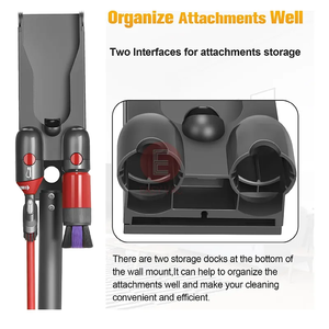 <span class=keywords><strong>Support</strong></span> <span class=keywords><strong>mural</strong></span> pour chargeur <span class=keywords><strong>Dyson</strong></span> V11, en plastique, haute efficacité, pièce de rechange - Product Image 5