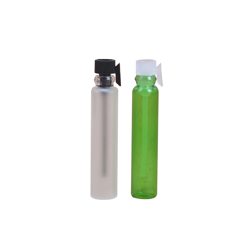 Portable Mini Perfume Spray Bottles 1ml 2ml Frosted Glass Small Sample Tester Trial Perfume Bottle