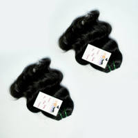 Mèches de cheveux brésiliens et vierges à double drawn, mèches de vison sans traitement, 100% naturelles, vente en gros