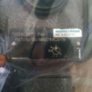 MANNESMANN REXROTH Vane <b>Pump</b> PV7-16/10-14RE01MC0-16 250 <b>Bar</b> Cast Iron Hydraulic <b>Pump</b> Made In Germany - Product Image 1