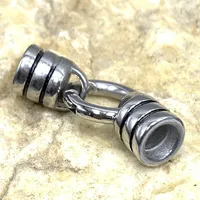 2025 toutes sortes de Style rétro 6mm trou en acier inoxydable Double tête d'animal fermoir pour la fabrication de bijoux