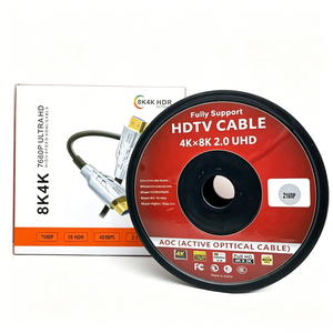 8K60Hz <span class=keywords><strong>AOC</strong></span> 4K <span class=keywords><strong>144Hz</strong></span> 48Gbps ตัวผู้สาย V2.1 PVC สำหรับจอมอนิเตอร์พีซี40เมตรสำหรับลำโพง HDTV - Product Image 6