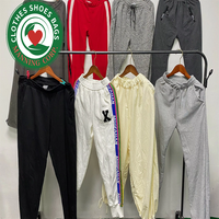 Celana Sport katun Manning pakaian bekas Bales dari Tiongkok pakaian bekas Bales bermerek