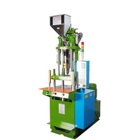 Machine à fabriquer des leurres de pêche en PVC, vente chaude, 45 tonnes, machine de moulage par injection verticale pour appâts de pêche en plastique souple