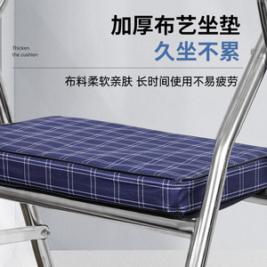 Déambulateur Lfcare avec siège et roues, en acier inoxydable, pliable, hauteur réglable, aide à la mobilité pour personnes âgées - Product Image 3