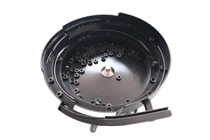 Alimentateur vibrant à bol en acier inoxydable personnalisé certifié CE avec moteur, garantie 1 an - Product Image 2