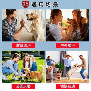 Portable Ultrasonic Dog Repellent Black Multifunction Bark Control Device For Home Outdoor Pet Training - Product Image 3