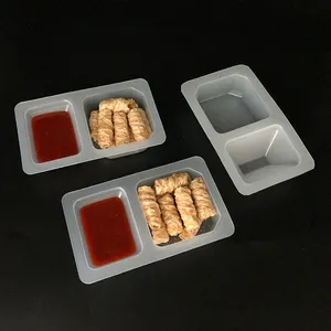 70ml/30ml Arabie Saoudite Deux Partitions En Plastique pp Conteneur pour Sauce - Product Image 1
