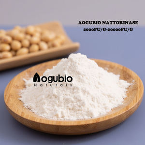 AOGUBIO供給 天然有機納豆エキス粉末 CAS 133876-92-3 <span class=keywords><strong>20000Fu</strong></span>/<span class=keywords><strong>G</strong></span> ナットキナーゼ - Product Image 2