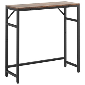 Narrow entryway <b>table</b>, entrance <b>table</b> with 2 support bars, thin sofa <b>table</b>, small sofa <b>table</b>, living room side <b>table</b> - Product Image 5