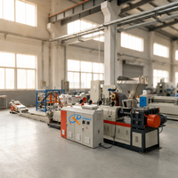Ligne de granulation et de découpe sous-marine de plastique recyclé PP PE, machine à granuler les brins plastiques