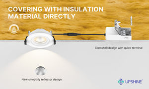 CRI90 / CRI97 Gyro Appearance-designed 2.5 Inch Slim Aluminum Dimmable LED <b>Downlight</b> - Product Image 6