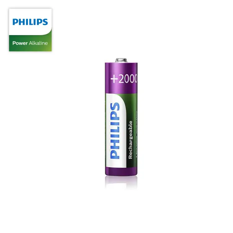 Rechargeable Batteries Philips NiMH Battery AA Size 2600mah 1.2v NiMH Rechargeable Battery