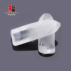 Baifu đồ trang sức chất lượng hàng đầu tổng hợp <span class=keywords><strong>Corundum</strong></span> <span class=keywords><strong>12</strong></span> # Uncut nguyên Trắng Sapphire - Product Image 3