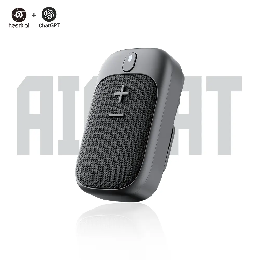 Ai Smart Lichtgewicht Mini Vertaler Recorder Draadloze Smart Speaker Microfoon Draagbare Chatgpt Ai Chat Speaker Product