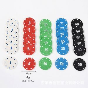 Fabricant de jetons de poker personnalisés, impression personnalisée, jetons de casino de haute qualité, approvisionnement en gros de jetons de jeu - Product Image 5