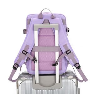 Custom Large Capacity Short-Distance Travel Sports Nylon <b>Backpack</b>-New Business Waterproof Luggage Bag for <b>College</b> Use Polyester - Product Image 5