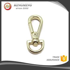 Wholesale Metal Large Plate Buckle Key Chain Handbag Leather Hardware Accessories Bag Strap Zinc Alloy Lobster <b>Hook</b> Manufacturer - Product Image 6