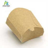 Boîte à frites, boîte d'emballage pour chips de pommes de terre, fournisseur de boîtes en papier enduit, papier kraft jetable de haute qualité, boîte alimentaire, boîte à collation