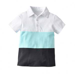 Los Diez Productos Más Vendidos de China, Camiseta para Niño, Camisa de Tres Colores para Niños, Traje de Pantalón de Color Puro para Niños - Product Image 2