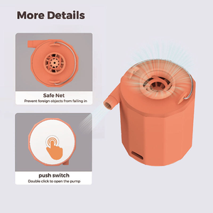 Mini pompe à air électrique <span class=keywords><strong>sans</strong></span> <span class=keywords><strong>fil</strong></span> multifonctionnelle pour l'extérieur, pompe à air USB rechargeable, <span class=keywords><strong>gonfleur</strong></span> pour jouets de piscine, <span class=keywords><strong>matelas</strong></span> pneumatique - Product Image 3