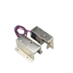 Bolt Front Latch Electric Pin <strong>Dual</strong> Single Door <strong>Lock</strong> - Product Image 1