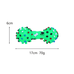 Giocattolo da Masticare per Cani Serie Manubri Classici con Punte, Direttamente dalla Fabbrica, Gioco Interattivo Divertente con Suono, Disponibile in Diversi Colori - Product Image 6
