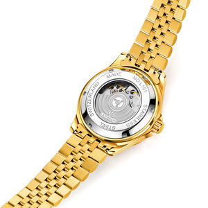 Orologi di moda personalizzati da uomo Logo personalizzato orologi da uomo meccanico automatico orologio Casual da uomo automatico Wrest - Product Image 6