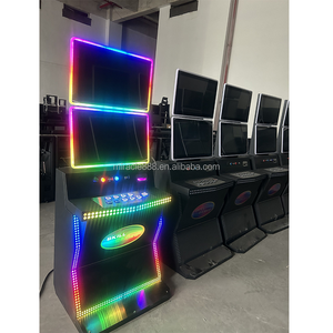 New arrivals 23.6 "Màn hình cảm ứng kép thẻ Hệ thống đồng tiền hoạt động kim loại tủ Arcade kỹ năng trò chơi máy - Product Image 5