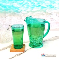 Théière et bouilloire en plastique transparent Offre Spéciale de 1,3 L pour servir du jus de bière et d'autres boissons