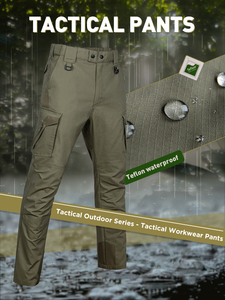 <span class=keywords><strong>Pantalon</strong></span> tactique pour homme, imperméable, anti-déchirure, multi-poches, avec poche pour genouillères, <span class=keywords><strong>pantalon</strong></span> cargo, <span class=keywords><strong>pantalon</strong></span> de travail extérieur, OEM - Product Image 2