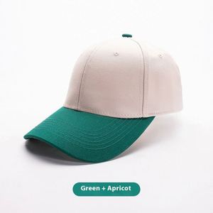 Gorra de Béisbol de Algodón para Hombre, con Visera Rígida, Logotipo Bordado, Dos Tonos de Color, para Exteriores, Béisbol y Golf - Product Image 5
