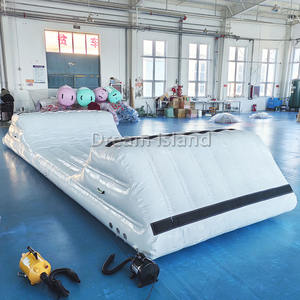 Rampe de skate gonflable hermétique, piste de course de skateboard gonflable, rampe <span class=keywords><strong>pliable</strong></span> pour cour - Product Image 5