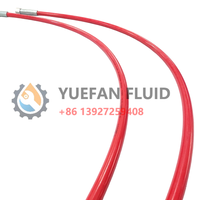 Tuyau de nettoyage à jet d'eau ultra haute pression 2800 bars, lance flexible thermoplastique pour détartrage de chaudières et nettoyage par jet