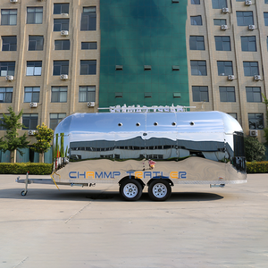 Hot bán thép không gỉ thực phẩm xe tải di động thức ăn nhanh nhà hàng và Hot Dog đứng bán hàng tự động giỏ hàng & thực phẩm xe đẩy - Product Image 3