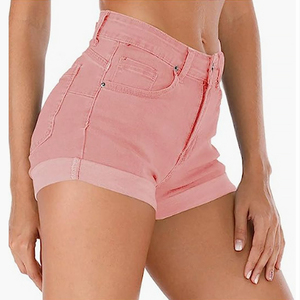 DOVEARK Custom European&amp;American Fashion <strong>Shorts</strong> Multi Colors Women's Casual Hot Pants Ultra <strong>Short</strong> High Waist Denim Jeans - Product Image 4