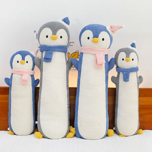 Oreiller géant en peluche en forme de pingouin, série Océan, doux, <span class=keywords><strong>pour</strong></span> vente en gros, <span class=keywords><strong>coussin</strong></span> de sommeil en peluche, cadeau d'anniversaire <span class=keywords><strong>pour</strong></span> enfants - Product Image 2