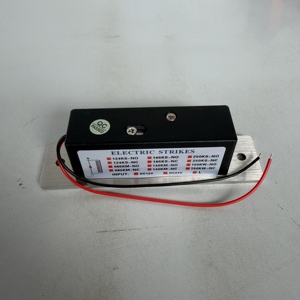 124KS ชุดล็อคไฟฟ้าแบบปรับได้ NO/NC 1000 กก. DC12V สำหรับระบบควบคุมการเข้าออกประตูแบบมีกรอบ - Product Image 1