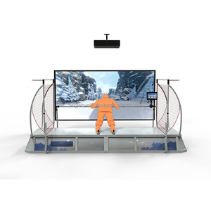 Expérience de ski immersive 4D authentique de machine de simulation de ski de l'acier inoxydable VR - Product Image 2