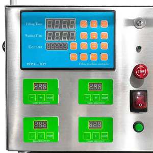 Máquina de Llenado Semiautomática con Bomba Magnética de 4 Boquillas para Bebidas, Jugos, Aceites Esenciales, Licores, Enjuague Bucal, Leche, Condimentos y Cosméticos - Product Image 2