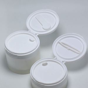 Nouveauté : Flacons pompe sans air en PP de 30 ml et 100 ml, cylindriques, blancs, pour crème visage, sérum, nettoyant facial, cosmétiques 150 g - Product Image 4