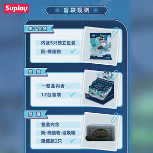 Suplay MiHoYo Honkai Star Rail Collezione di Animali <span class=keywords><strong>Alieni</strong></span>, Creazioni di Ruan Mei, Mini Blind Bag, Nuova Figurina Autentica da Collezione - Product Image 2