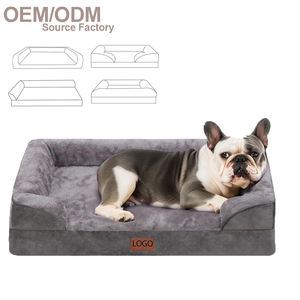 Yonghepet Personnalisé Mousse À Mémoire Petit Grand De Luxe <span class=keywords><strong>Coussin</strong></span> De Lit Pour Animaux De Compagnie Écologique Étanche Orthopédique <span class=keywords><strong>Chien</strong></span> Lits Canapé En Gros - Product Image 2