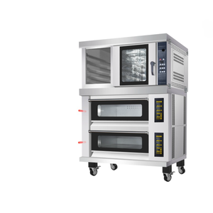 Kommerzieller automatischer elektrischer Backofen Edelstahl Hochwertige bequeme Koch ausrüstung Pizza-Brot-Backofen - Product Image 6