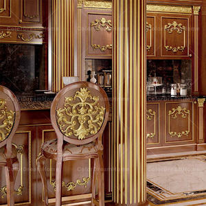 Medaglioni Quadrati per Soffitto Fatti a Mano su Misura, <span class=keywords><strong>Pannelli</strong></span> Murali Floreali di Alta Qualità per Soggiorno e <span class=keywords><strong>Cucina</strong></span>, <span class=keywords><strong>Pannelli</strong></span> <span class=keywords><strong>Decorativi</strong></span> Impermeabili - Product Image 4