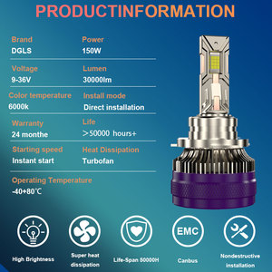 X30 12V 300W 50000LM 6500K CSP High Low Beam IP68 Canbus Auto Lighting System H1 H3 H4 <strong>H11</strong> 9005 9006 H7 Car Led Headlight Bulb - Product Image 3