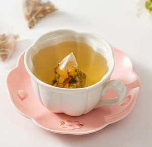 <span class=keywords><strong>Té</strong></span> <span class=keywords><strong>de</strong></span> Hojas Sueltas con Aroma Floral - Mezcla <span class=keywords><strong>de</strong></span> Hierbas Relajantes con Bajo Contenido <span class=keywords><strong>de</strong></span> Cafeína, Hierba Limón y Menta, con <span class=keywords><strong>Jazmín</strong></span> y Osmanthus <span class=keywords><strong>para</strong></span> Uso Doméstico - Product Image 4