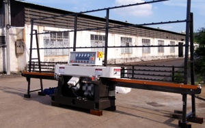 Venta directa de fábrica Máquina rectificadora de borde de vidrio vertical Máquina de procesamiento de borde plano de vidrio para gabinete - Product Image 3
